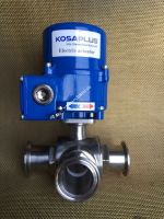 Van bi inox vi sinh điều khiển điện